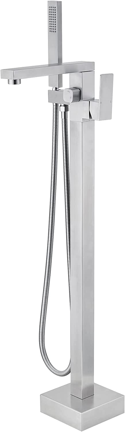 Evos Boutiques Silver 33 in freestanding faucet