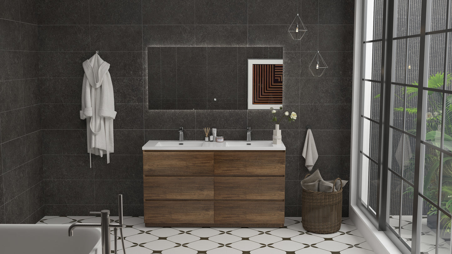 Mitag 60" Chêne Pâle/Noyer