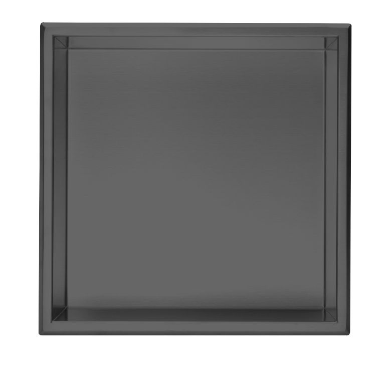 Niche de douche 12x12 en acier inoxydable