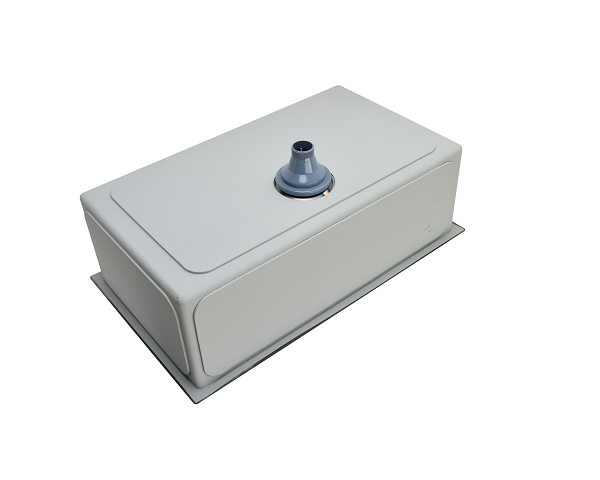 Évier de cuisine noir en acier inoxydable, dimensions 28x18 pouces