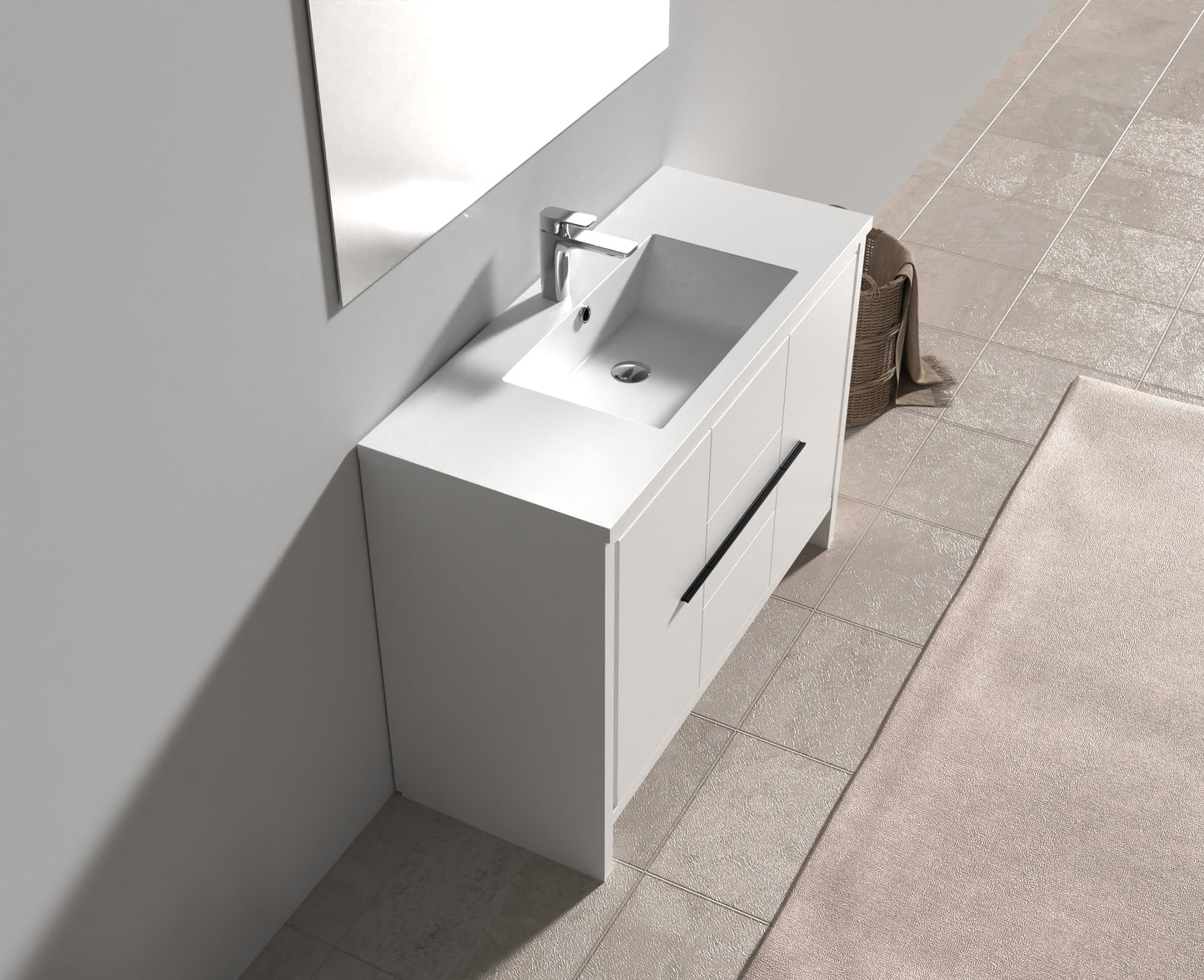 Evos Boutiques 47 in white vanity duplicate