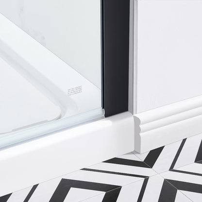 Evos Boutiques 60 x 84 in High Sliding Porte de douche corner