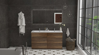 Mitag 60" Chêne Pâle/Noyer