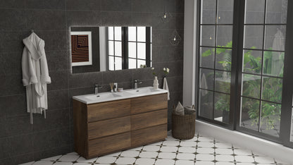 Mitag 60" Chêne Pâle/Noyer