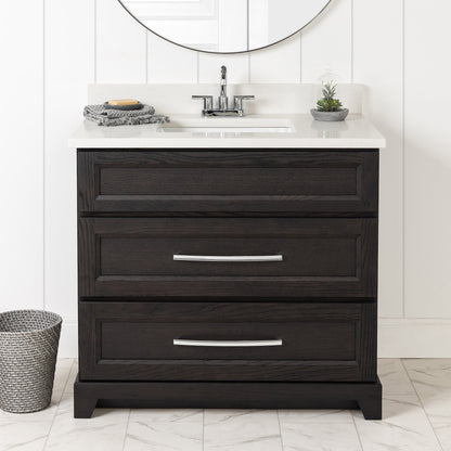 stonewood Collection Premium en chêne brossé 36"